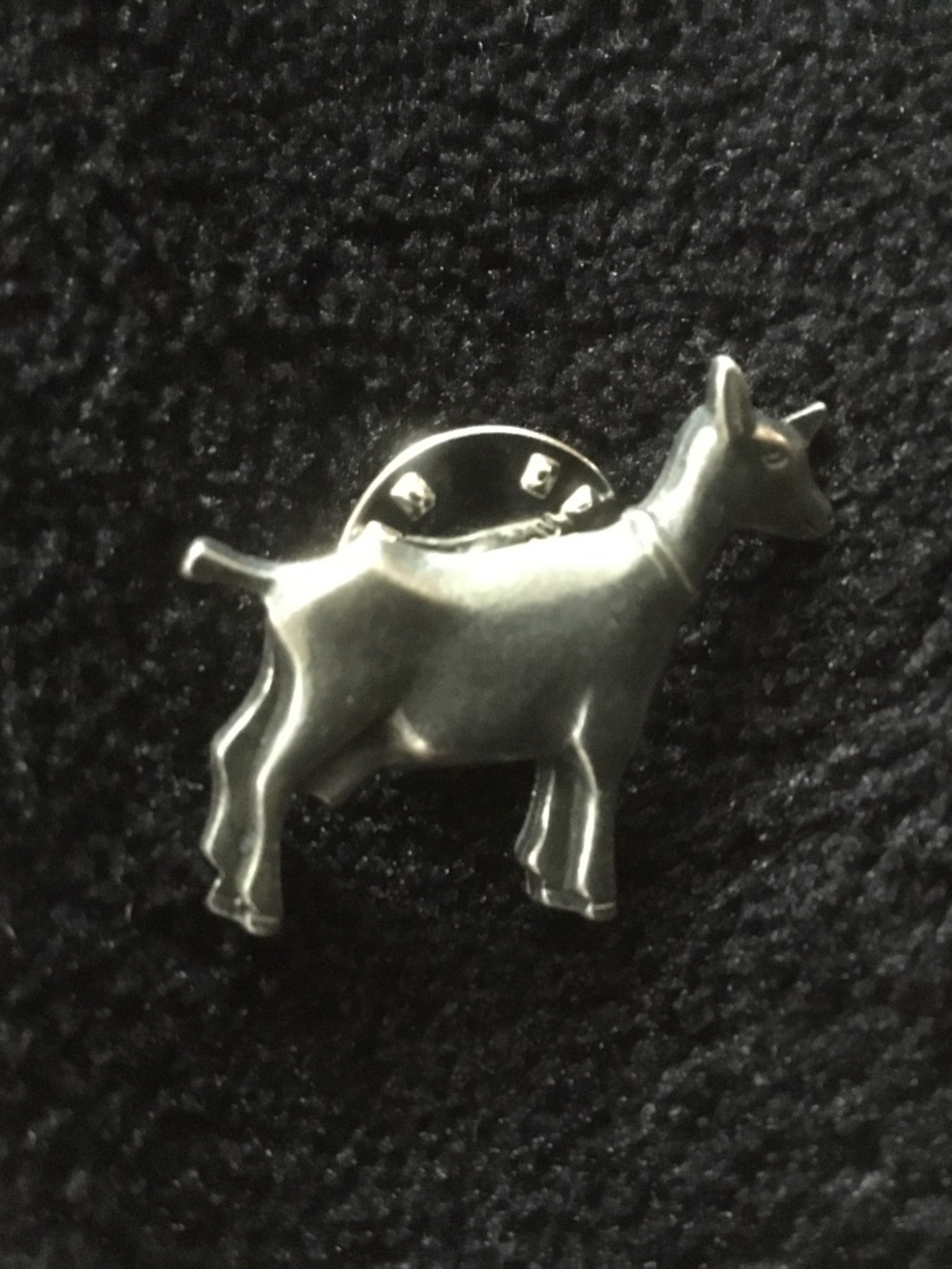 Maiden Vermont Goat - Lapel Pin (Danforth Pewter)